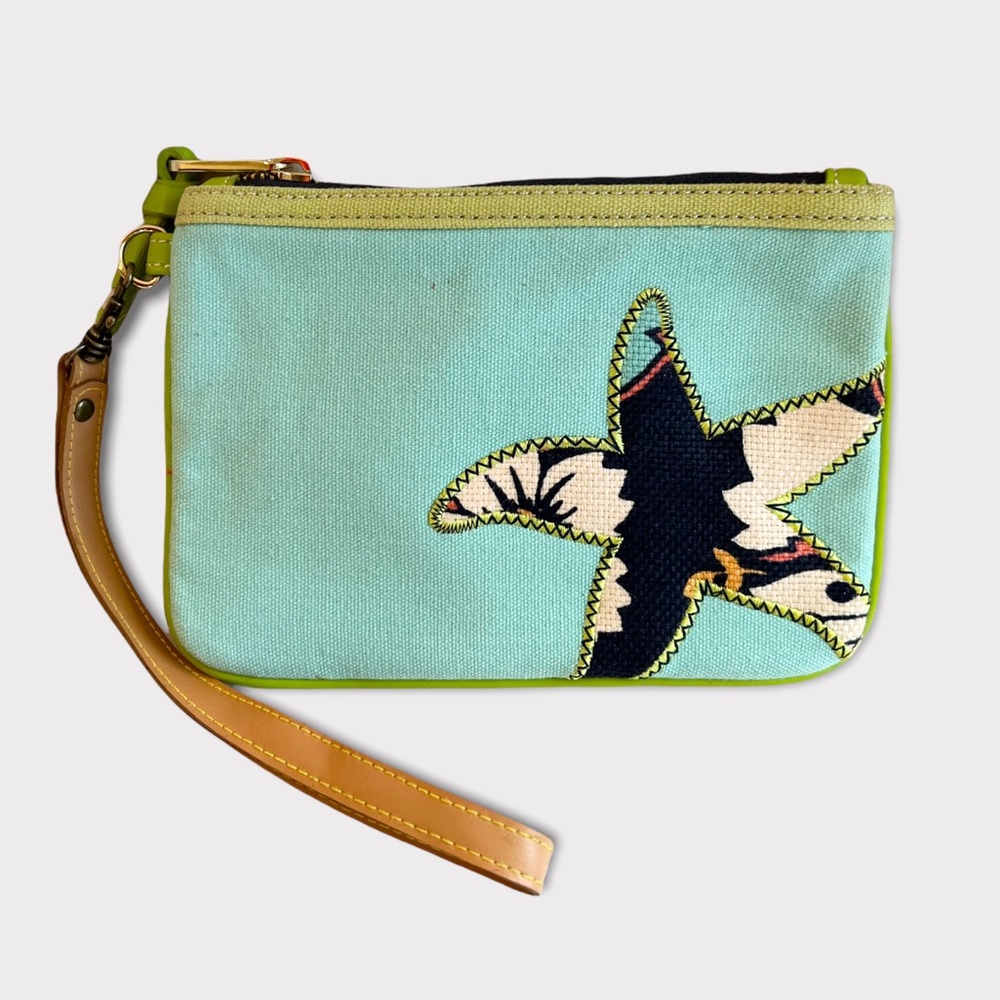 Spartina 449 Starfish Wristlet Clutch Bag